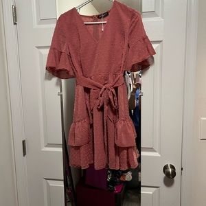 Never been worn- size small dress. Perfect for a baby shower/ bridal shower